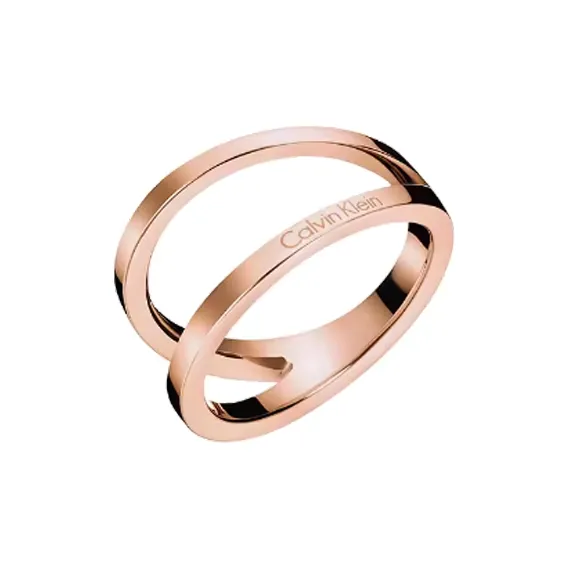 CK/Calvin Klein Rings Unisex Gold-0