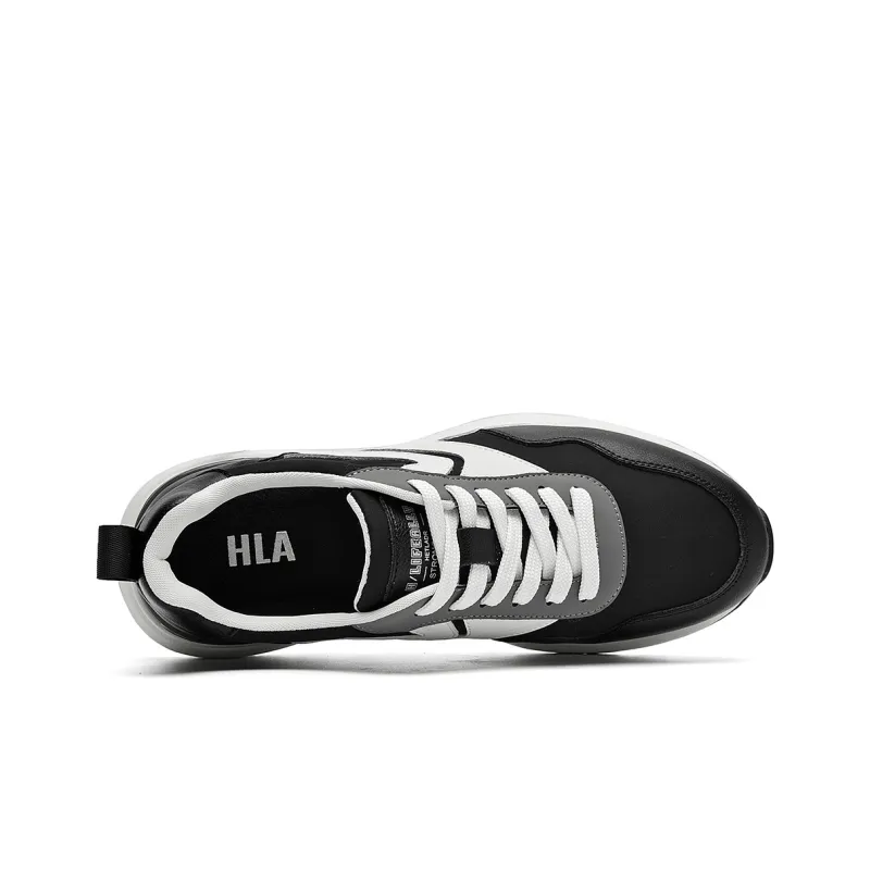 HLA Trendy Patchwork Abrasion Resistant Shoes For Comfortable Running And Height Increase Casual Style Men's-7