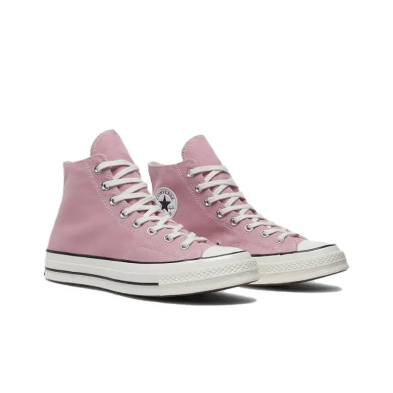 Converse 1970s High Top Canvas Shoes Unisex Pink-2