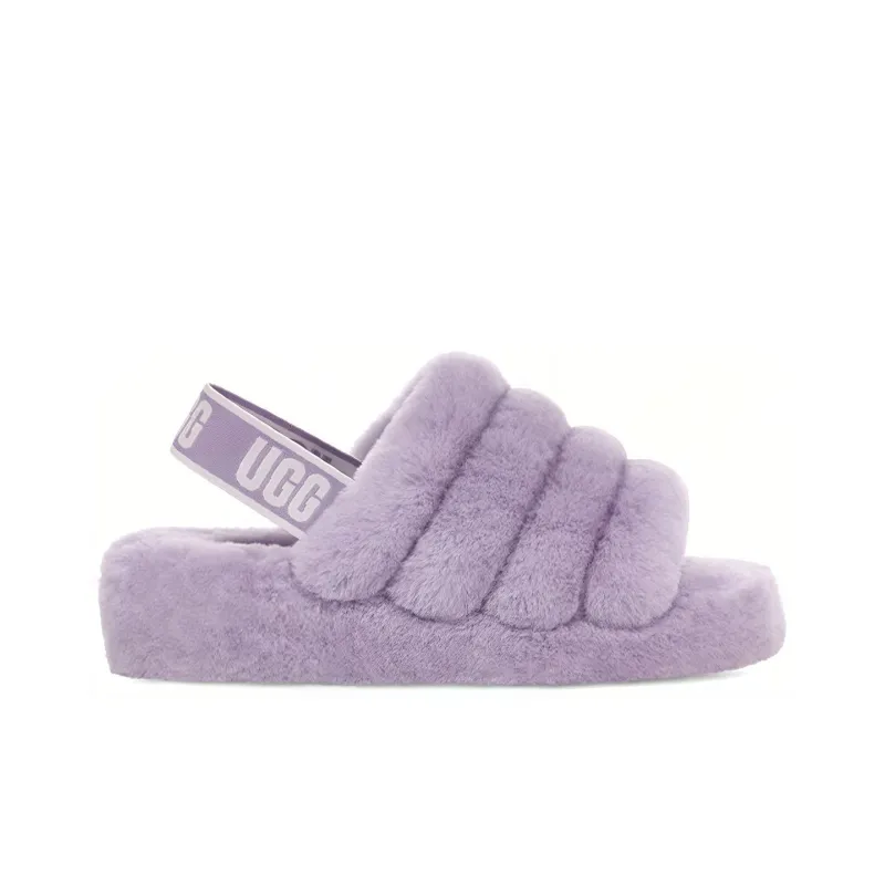 UGG FLUFF YEAH One-Strap Sandals Women's-1