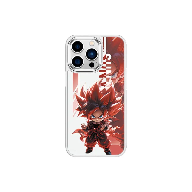 MSMF Glass Material Phone Cases For IPhone11/12/13/14 PLUS/PRO/PROMAX Cartoon-3