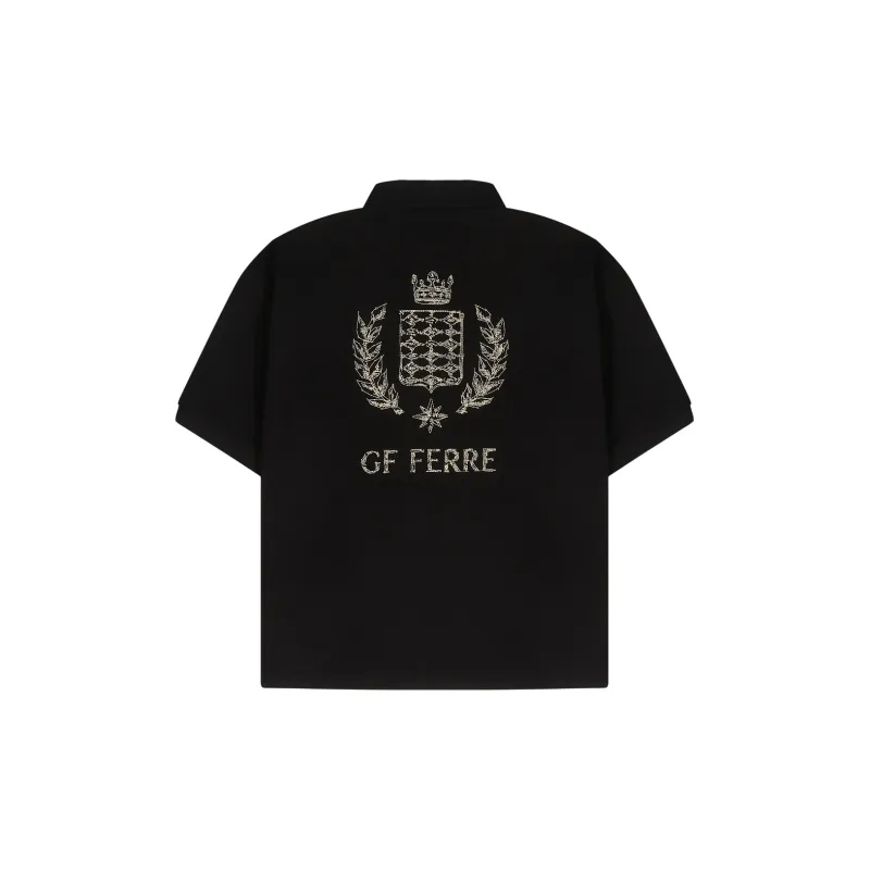 GF Ferré Polo Shirt Unisex Black-1