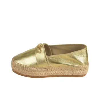 MOSCHINO Logo Lettering Slip-On Espadrilles Women's
