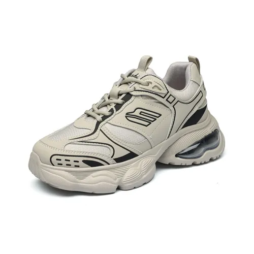 QIAONAI Chunky Sneakers Women's Low-top