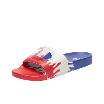 Champion IPO Drip Slides Slide Slippers Men's Red White Blue