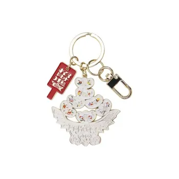SUZHOU MUSEUM Zinc Alloy Keychains Unisex