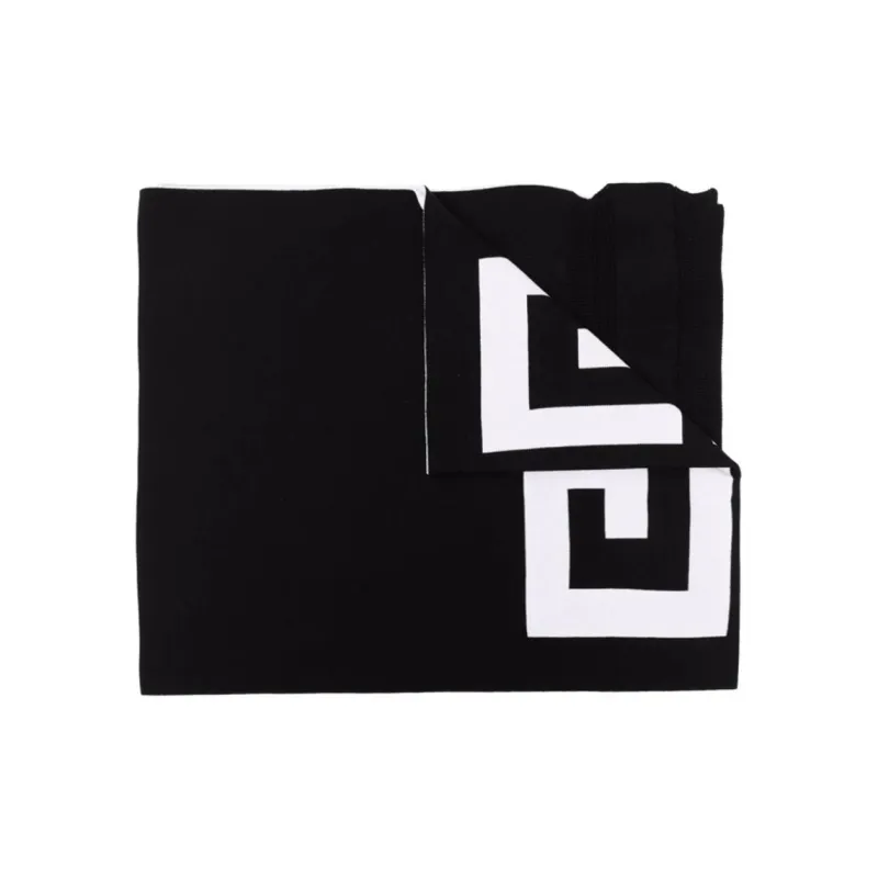 Givenchy Logo 4G Wool Scarf-0