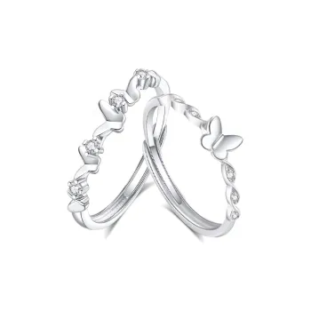 Asia Star Sterling Silver Rings Women's