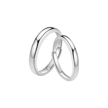 Asia Star Sterling Silver Rings Unisex