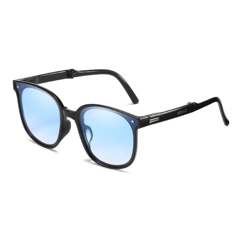 SOMAN PC Round Sunglasses Unisex-4
