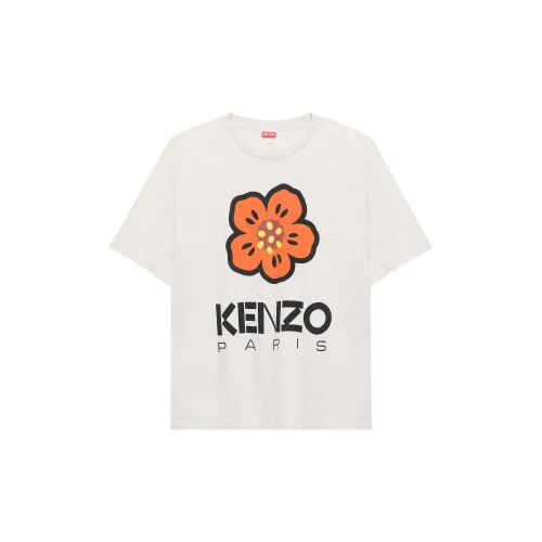 KENZO X Nigo Boke Flower T-Shirt Pale Grey