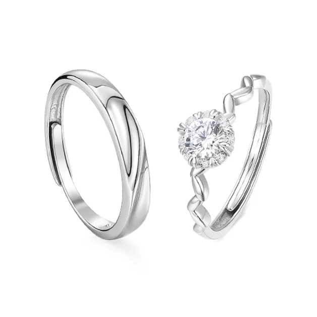 KADER 925 Sterling Silver Rings Unisex-4