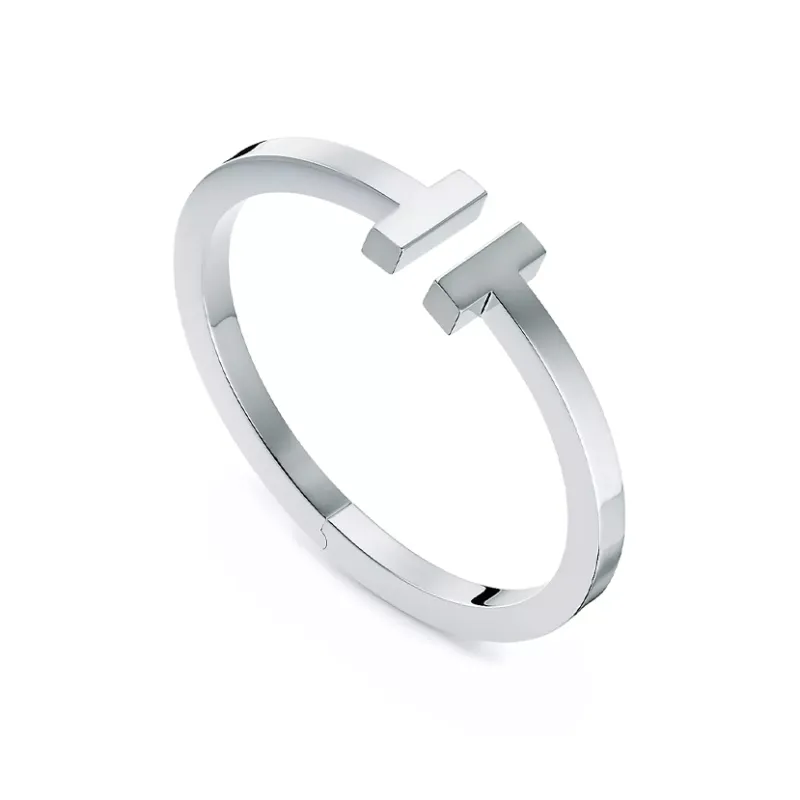 TIFFANY & CO. Sterling Silver Bangles Unisex Silver-0