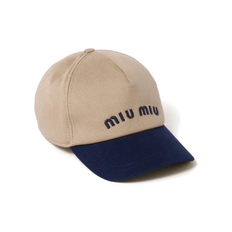 MIU MIU Drill Baseball Cap-0