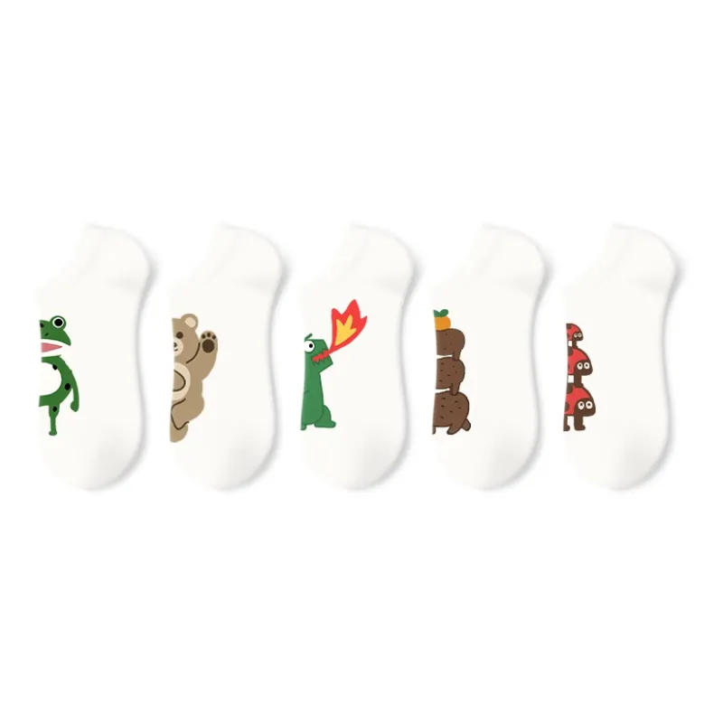 Primeet Ankle Socks Women's 5 Pack-2