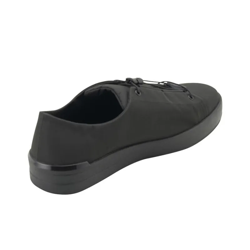 DESCENTE Slip Resistant Cushioning Low Top Skateboard Shoes Unisex Black White-3