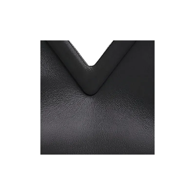 Bottega Veneta Triangle Calfskin One Shoulder Handbags Small Size Women's Black-3