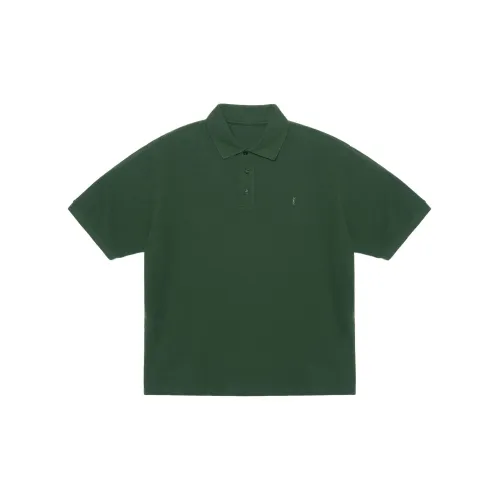 SAINT LAURENT Polo Shirts Men Green