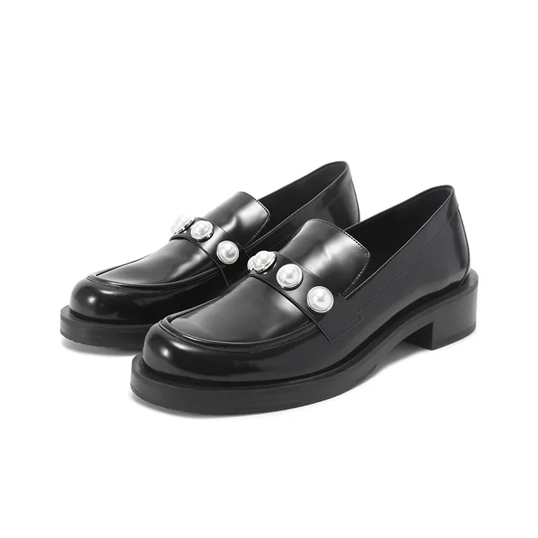 stuart weitzman Portia Bold Embellished Loafers-2