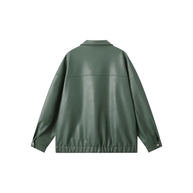 WANX Leather Jackets Unisex-6