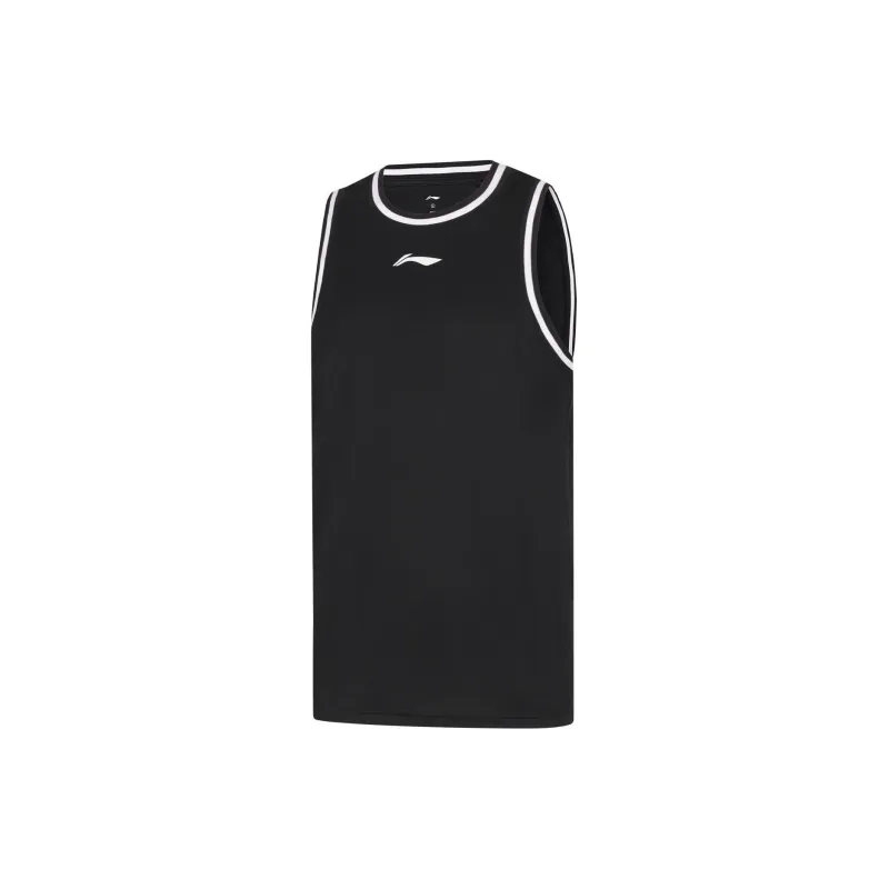LiNing CBA Collection Basketball Suit Men's Black-2