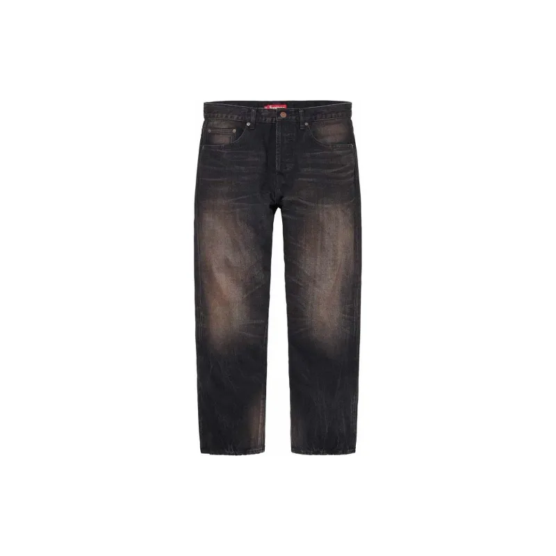 Supreme Distressed Loose Fit Selvedge Jean FW24 - Cheap Rcj Jordan 