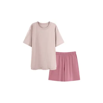 Follow The United States Pajama Set Women's Deep Light Pink