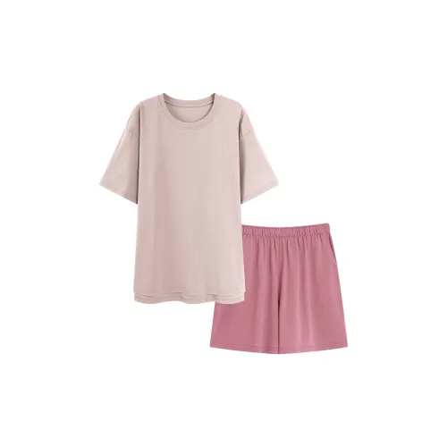Follow The United States Pajama Set Women's Deep Light Pink