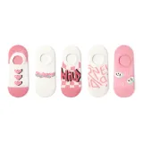 [Silicone Invisible Style]Pink Heart J Set-5 Pack
