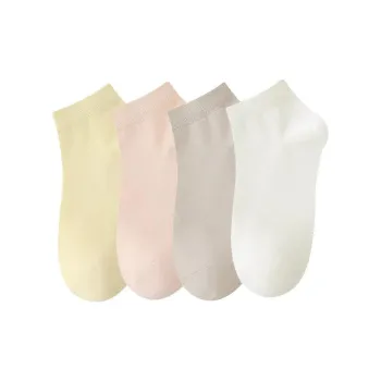 Inside The Orange Ankle Socks Women's 4 Pack