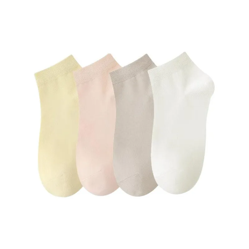 Inside The Orange Ankle Socks Women's 4 Pack-0