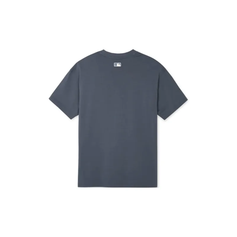 MLB Drop Shoulder Sleeve T Shirt Women's Gray-1