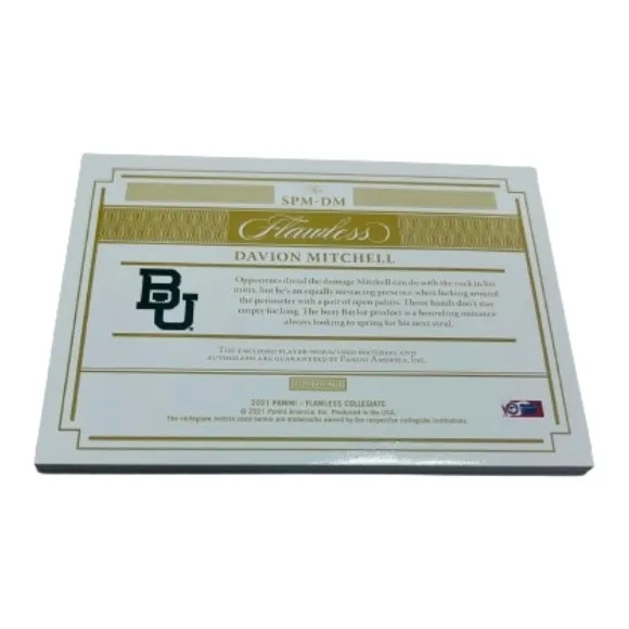 PANINI Davion Mitchell Star Card Access Pass Sports Cards 9 Pcs-1