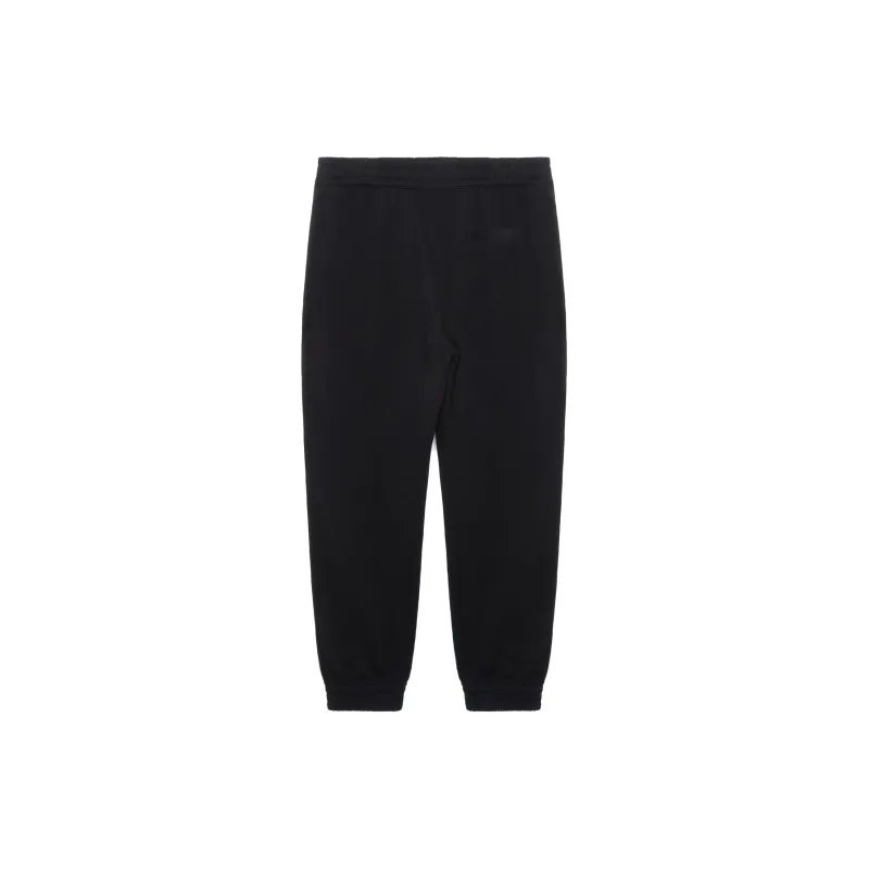 Burberry Badge Appliqué Cotton Jogging Pants-1