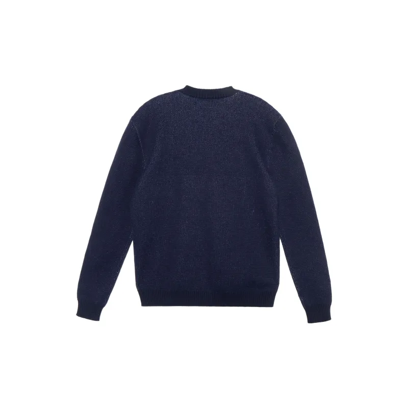 VERSACE Intarsia knit Logo Jumper-1