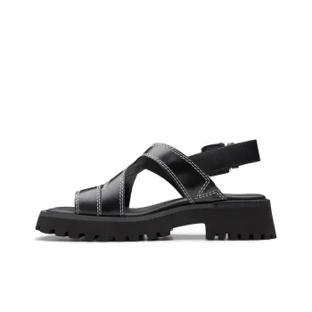 Clarks Beach Sandals Women's Black