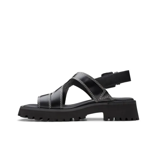 Clarks Beach Sandals Women's Black