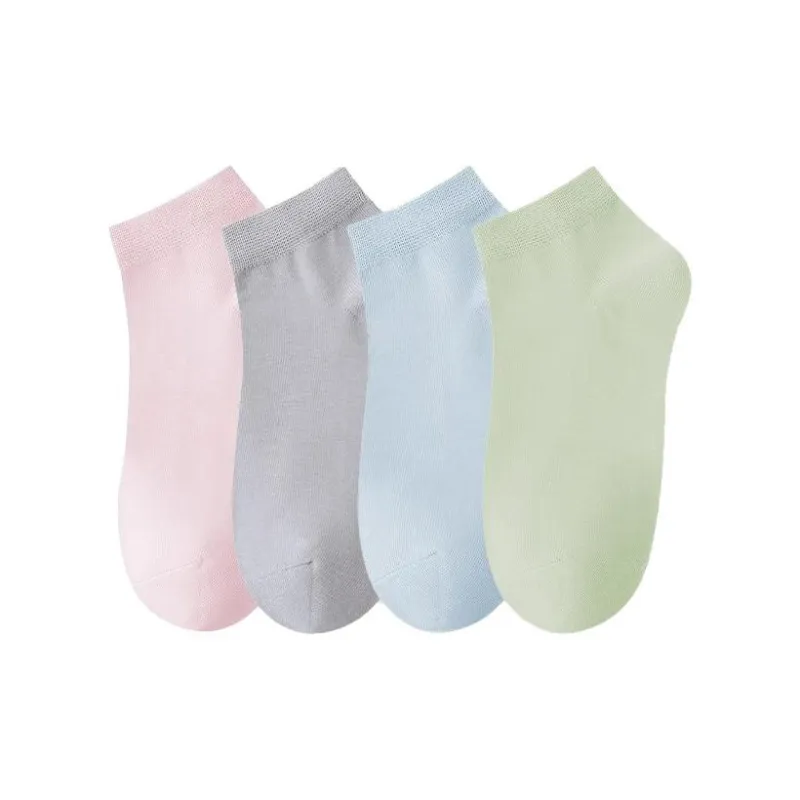 Inside The Orange Ankle Socks Women's 4 Pack-8