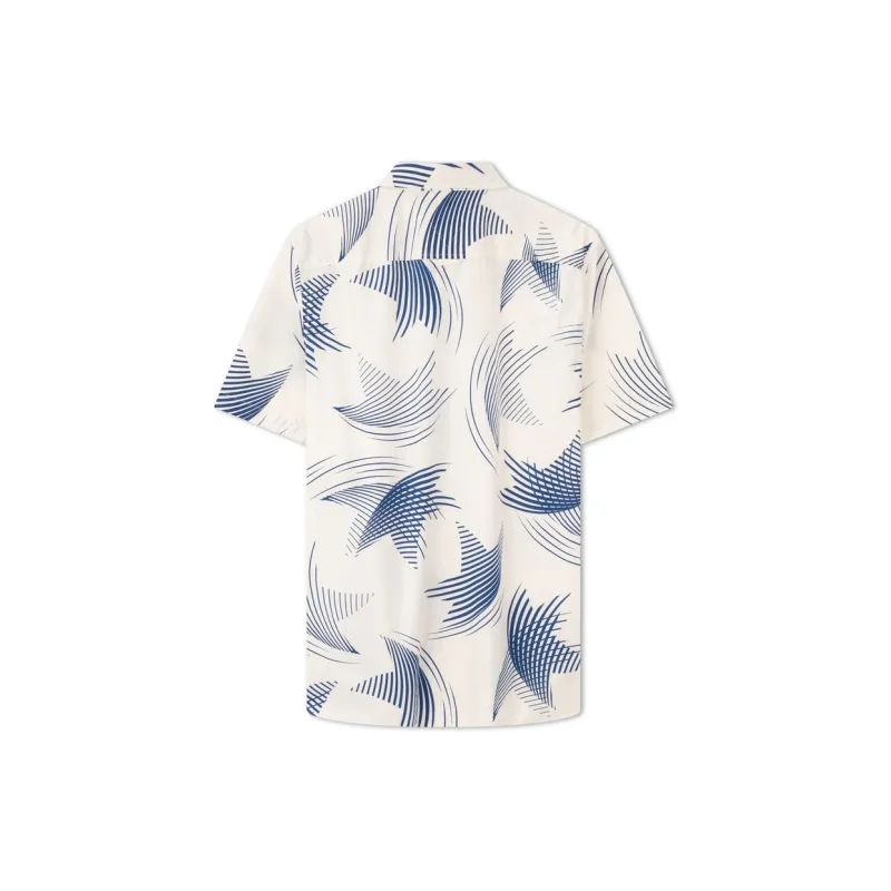 Tommy Hilfiger Shirt Men's Ecru Print-1