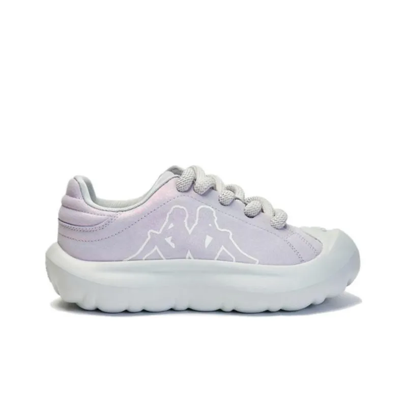 Kappa Wear resistant And Lightweight Low Top Casual Shoes Women's White Purple-1