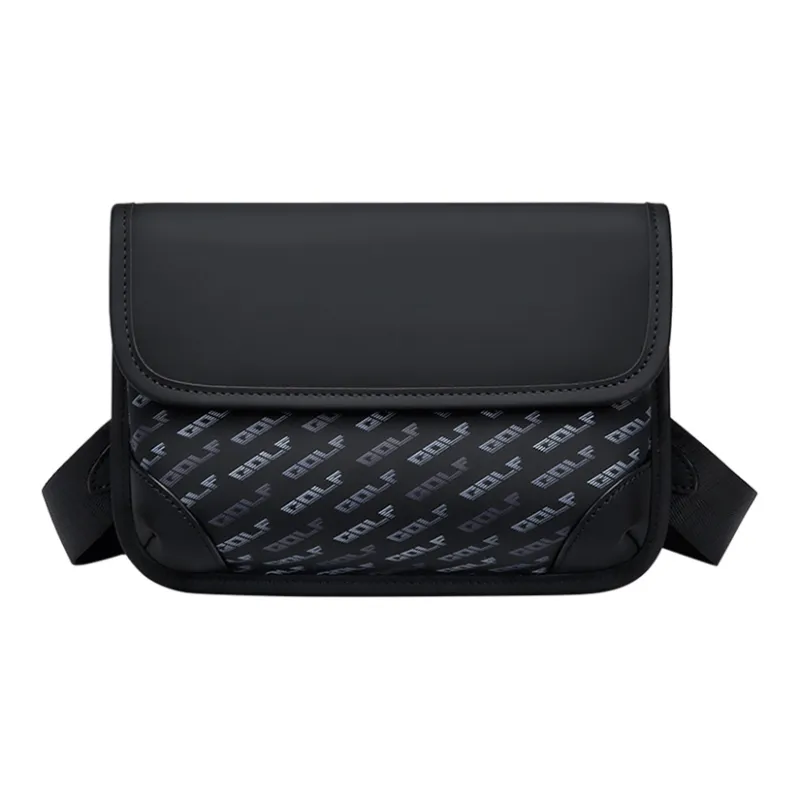 GOLF Synthetic Leather Shoulder Bag, Crossbody Bag Women's Cool Black-0