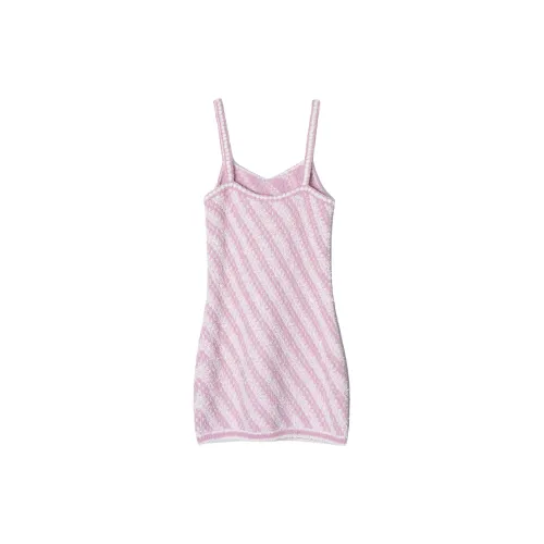 CHANEL Slip Dresses Women's Pink