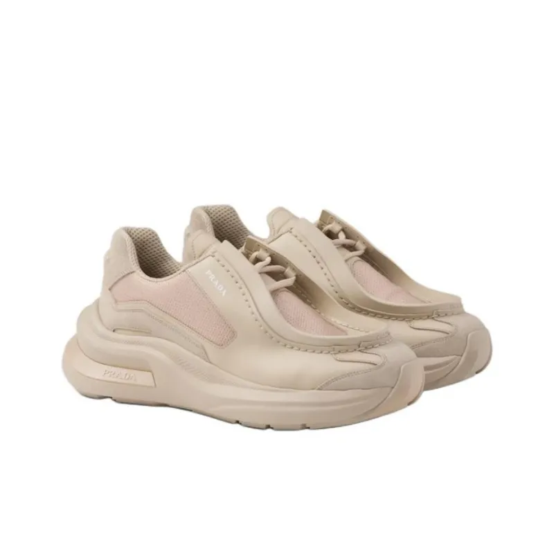 PRADA Systeme Leather Sneakers-2