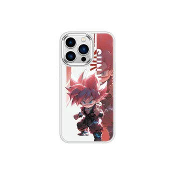MSMF Glass Material Phone Cases For IPhone11/12/13/14 PLUS/PRO/PROMAX Cartoon
