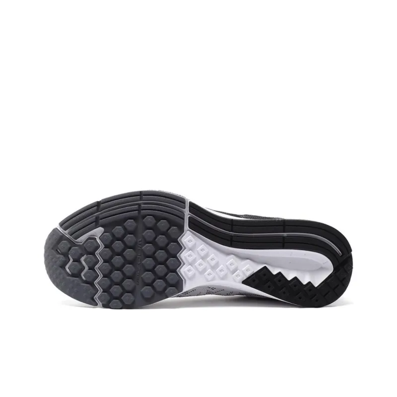 Nike Air Zoom Elite 8 Cushioning Wear-Resistant Low-Top Air Cushion Running Shoes Men's Black Gray-5
