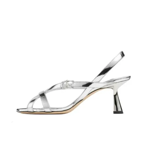 Jimmy Choo Cosmo Crystal Silver Womens