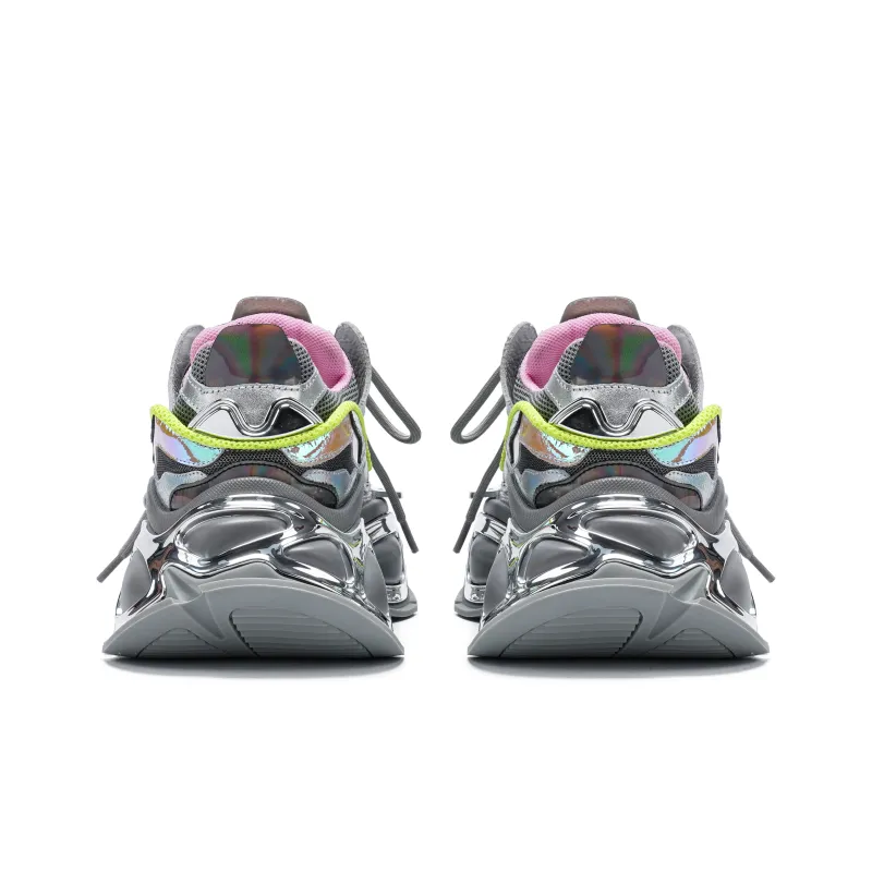 VINYVIOLA Cushioned Wear Resistant Height Increasing Low Top Chunky Sneakers Unisex-14
