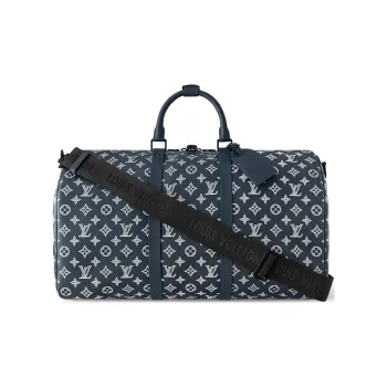 LOUIS VUITTON Keepall Coated Canvas With Leather Monkey Bag Shoulder Bag Crossbody Bag Handbag Travel Bag Men's