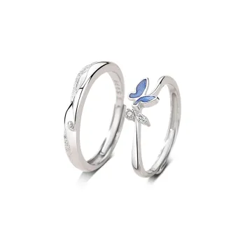 YOASOBI 999 Fine Silver Rings Unisex