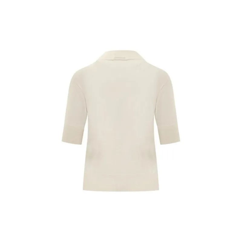 JIL SANDER Mock Neck Knitted Top-1